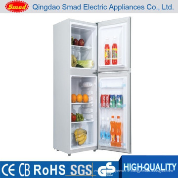 118L Household Double Door Refrigerator, home fridge, combi refrigerator